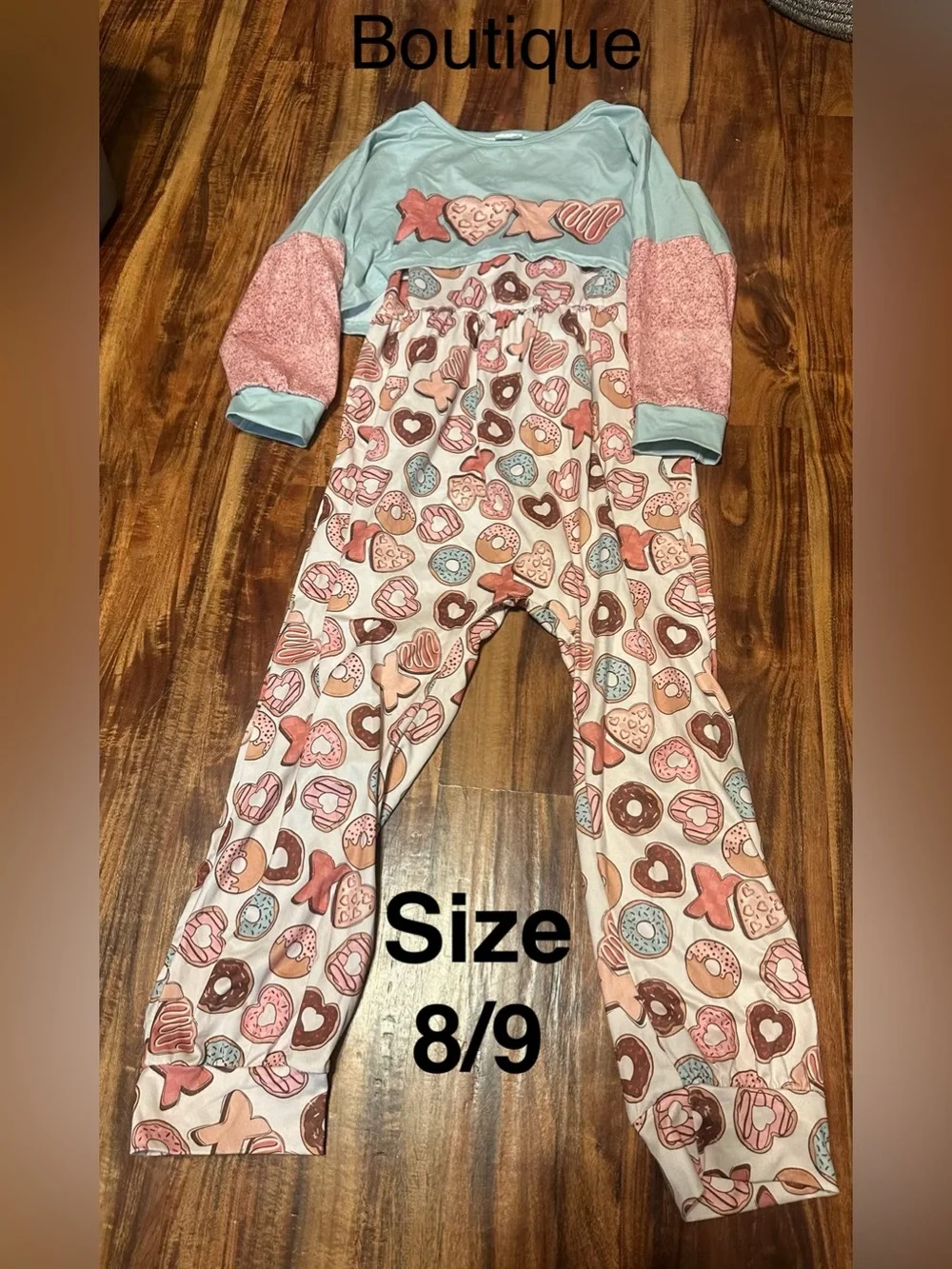 Girls romper set size 8/9